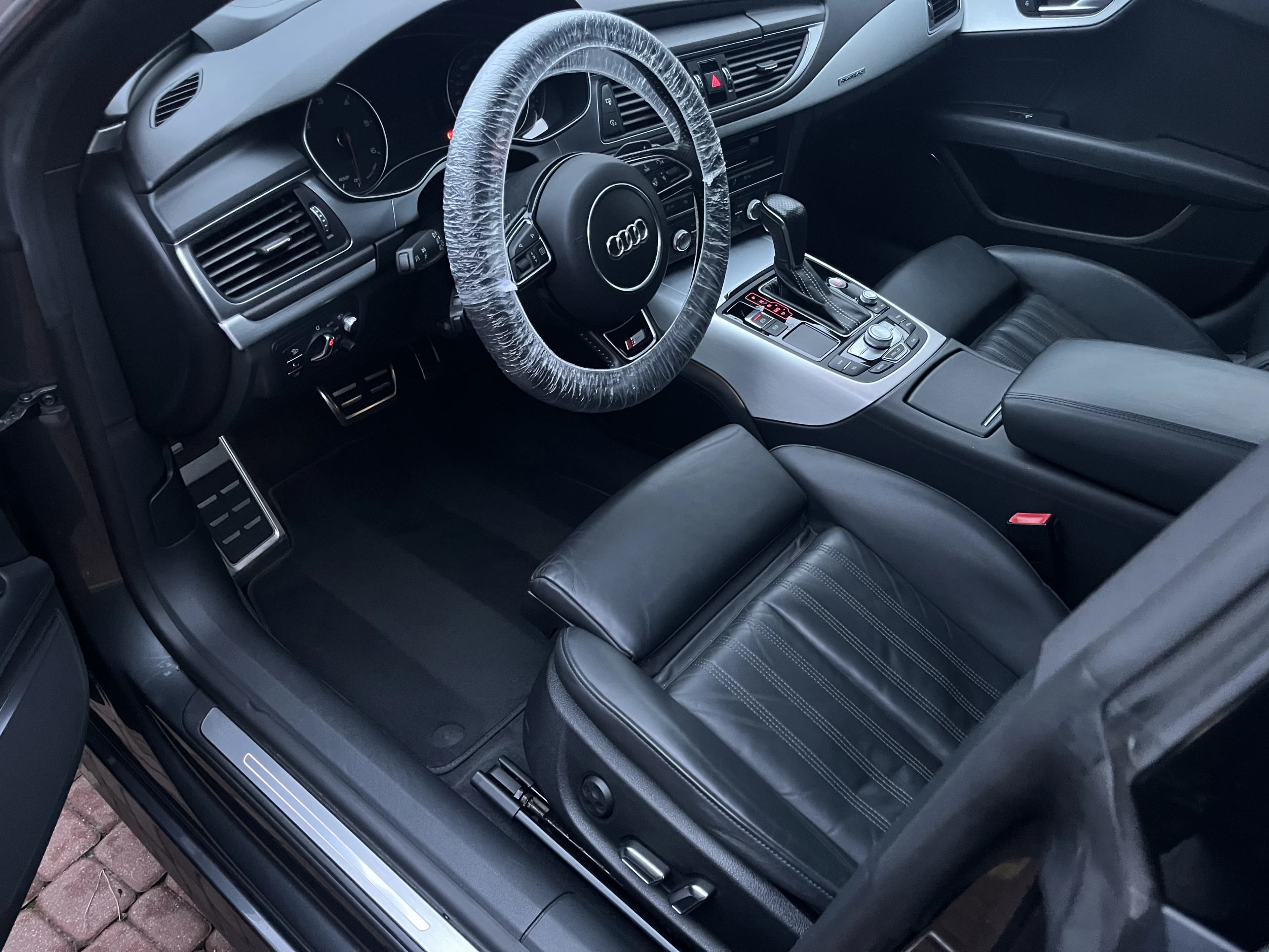 Mercedes A-Klasa – przed i po czyszczeniu